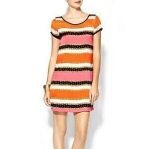NWT Pim + Larkin Striped Shift Dress